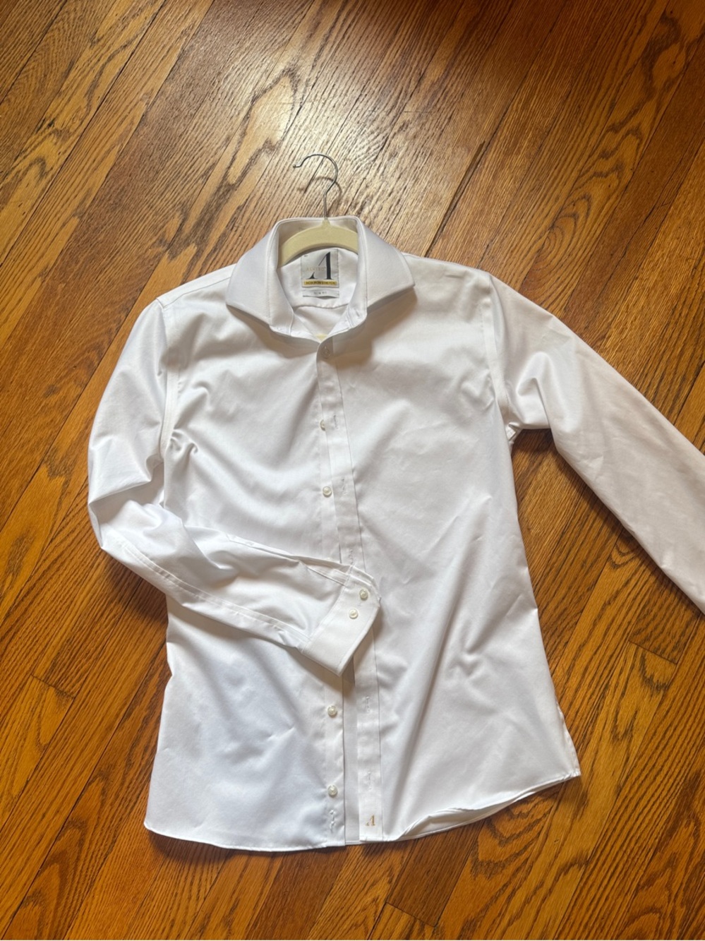 Classic White Boy’s Dress Shirt - Slim Fit